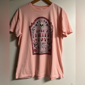 Pink Graphic Tee